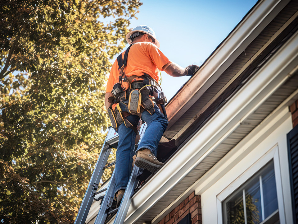 Gutter cleaning services